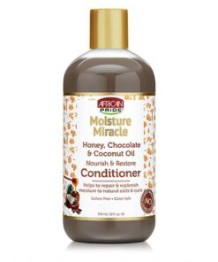 African Pride - Moisture Miracle Honey, Chocolate & Coconut Oil Conditioner (12oz)