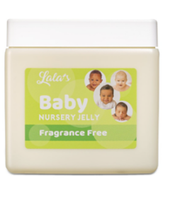 Lala's Baby Jelly Fragrance Free (white) 368gr