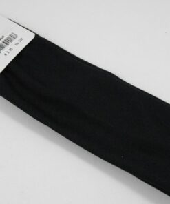 Haarband zwart 7 cm.