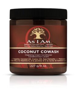 As I Am Naturally Coconut Cowash 8oz