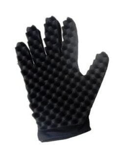Hair Braider Twist Sponge Glove Shape For Afro Dreadlocks