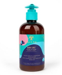 As I Am Naturally Born Curly Argan Leave-In Conditioner & Detangler 8oz