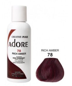 Adore Semi Permanent Hair Color 78 - Rich Amber 118 ml