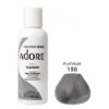 Adore Semi Permanent Hair Color 150 - Platinum 118 ml