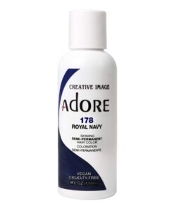 Adore Semi Permanent Hair Color 178- Royal Navy 118ml