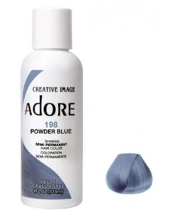 Adore Semi Permanent Hair Color 198 - Powder Blue