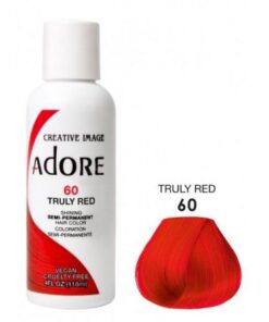Adore Semi Permanent Hair Color 60 - Truly Red 118 ml