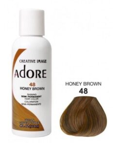 Adore Semi Permanent Hair Color 48 - Honey Brown 118 ml