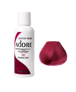 Adore Semi Permanent Hair Color 70 Raging Red 118ml