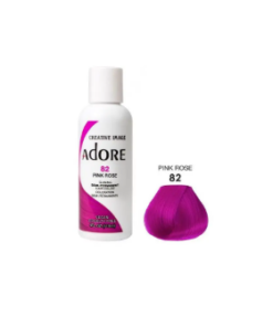 Adore Semi Permanent Hair Color 82 Pink Rose 118ml