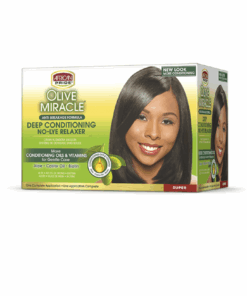 African Pride Olive Miracle Relaxer Kit Super