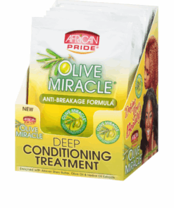 African Pride Olive Miracle Deep Treatment 1.5oz (8 Pieces)