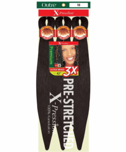 X-Pression pre stretched braid # Indigo
