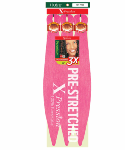 X-Pression pre stretched braid # AS-Pink