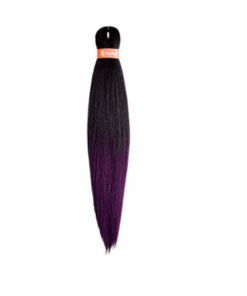 X-Pression pre stretched braid# T1B/Purple