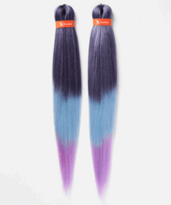 X-Pression pre stretched braid # T3 Blue Lavender