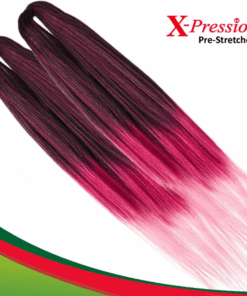 X-Pression pre stretched braid OM # T3 Plum Blossom