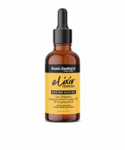 Aunt Jackie's Elixir Saw Palmetto Jamaican Black Castor Oil 2oz