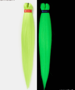 X-Pression pre stretched braid # UV-Yellow