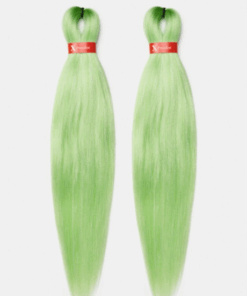 X-Pression pre stretched braid # ICE Green