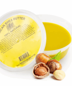 100% Pure yellow Shea Butter 150gr. NO LABEL