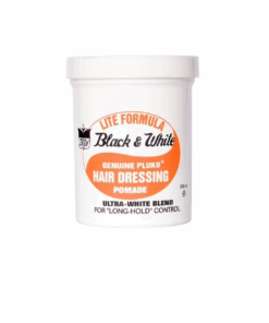 Black & White Hairdressing Pomade Lite 7.5oz