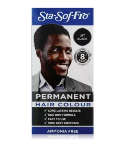 Sta Sof FRO Hair Dye for Men Kit Jet Black