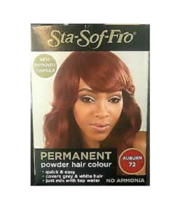 SSF Powder hair dye # 72 Auburn. 8gm