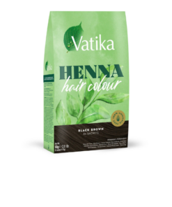 Dabur Vatika Henna Black Brown Hair Color 6x10g