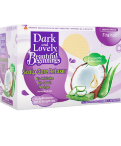 Dark & Lovely Beautiful Beginnings Relaxer Kit Purple