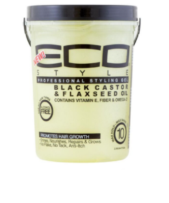ECO Style Max Hold Black Castor Oil Styling Gel 2.3L