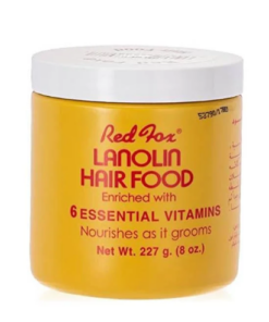 Red Fox Hair Food lanoline 8oz