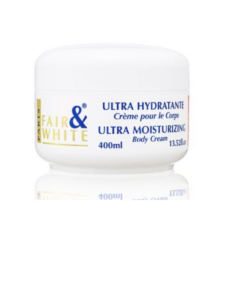 Fair & White Ultra Moisturizing White Body Cream 13.5oz