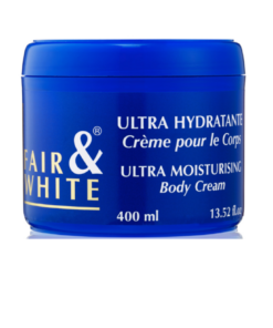 Fair & White Blue Ultra Moisturizing Body Cream 13.5oz
