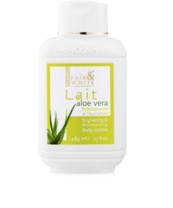 Fair & White Moisturizing Aloe Vera Body Lotion 17oz