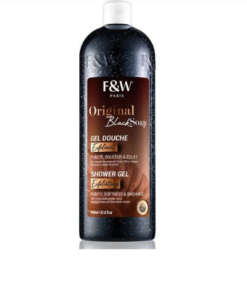 Fair & White Black Soap EXFOLIATING Shower Gel 32oz