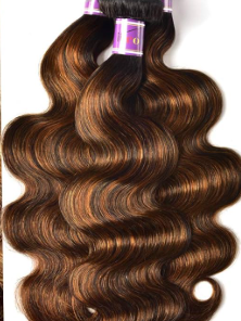 Hair Style Wave Large Brown Thread 10Pcs