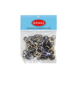 H-Toolz Rubber bands Black & White 12x250Pcs