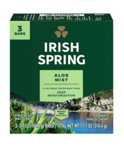 Irish Spring Aloe Mist Soap 3.7oz-Pack of 3