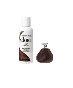 Adore Semi Permanent Hair Color 107 – Mocha 118ml
